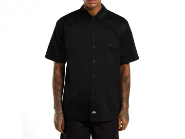 Dickies "Work Recycled" Arbeitshemd - Black