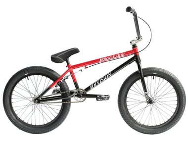 Division BMX "Brookside" 2021 BMX Rad - Black / Red