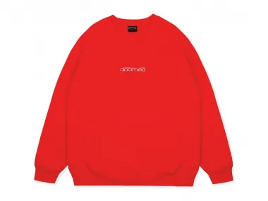 Doomed Brand "Doomerton Sweater" Pullover - Red