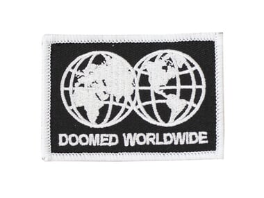 Doomed Brand "Globe Embroidered Patch" Patches