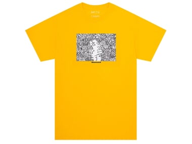 Doomed Brand "Metaverse Tee" T-Shirt - Yellow