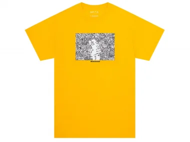 Doomed Brand "Metaverse Tee" T-Shirt - Yellow