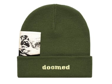 Doomed Brand "Statue" Beanie - Green