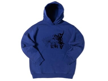Doomed Brand "Web" Hooded Pullover - Royal Blue