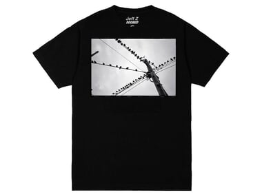 Doomed Brand X Jeff Z "Crossed Wires" T-Shirt - Black