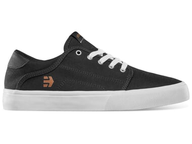 Etnies "Barge Slim" Shoes - Black/White/Silver