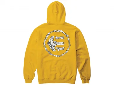Etnies "Bones" Hooded Pullover - Yellow