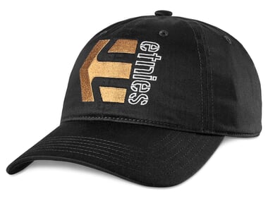 Etnies "Corp Combo Strapback" Kappe - Black/Orange