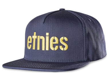 Etnies "Corp Snapback" Cap - Navy/Yellow