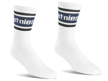 Etnies "Crew" Socks - White/Navy