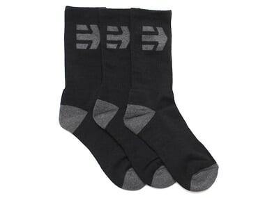 Etnies "Direct V2 3 Pack" Socken (3 Paar) - Black