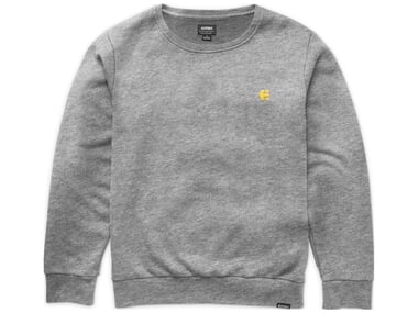 Etnies "Icon Crew" Pullover - Grey/Yellow