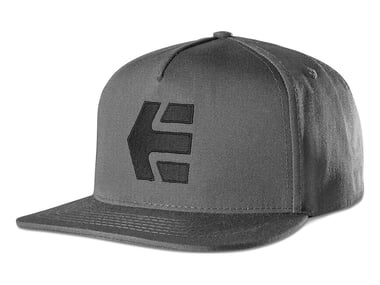 Etnies "Icon Snapback" Cap - Dark Grey/Black