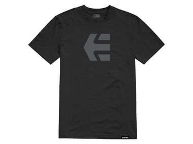 Etnies "Icon Tee" T-Shirt - Black/Black/Black