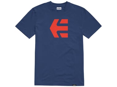 Etnies "Icon Tee" T-Shirt - Navy/Red