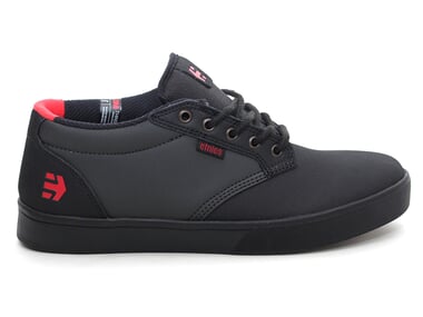 Etnies "Jameson Mid Crank" Shoes - Black/Dark Grey/Red (Brandon Semenuk)