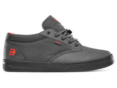 Etnies "Jameson Mid Crank" Shoes - Dark Grey/Black/Red (Brandon Semenuk)