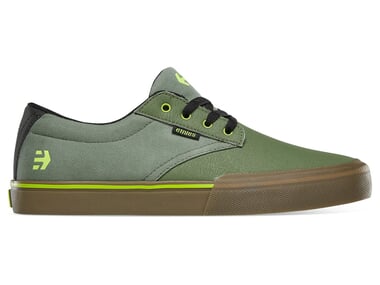 Etnies "Jameson Vulc BMX" Shoes - Green/Gum (Tom Dugan)