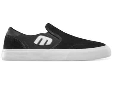 Etnies "Lo-Cut Slip" Shoes - Black/White