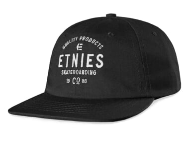 Etnies "Skate Co Strapback" Cap - Black/White