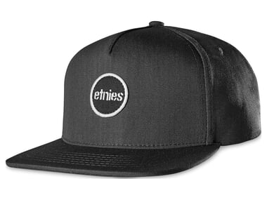 Etnies "Stencil Patch Snapback" Cap - Black