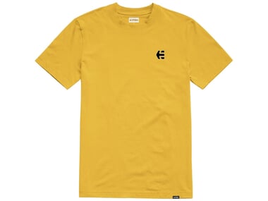 Etnies "Team Embroidery Wash Tee" T-Shirt - Mustard