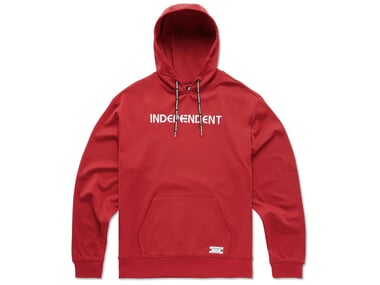 Etnies X Independent "Embroidered" Hooded Pullover - Red
