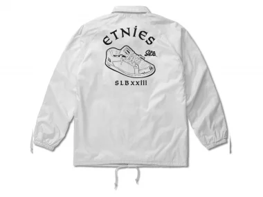 Etnies X SLB "Coaches" Jacke - White/White