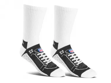 Etnies X SLB "Crew" Socks - White/Black