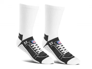 Etnies X SLB "Crew" Socken - White/Black