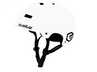 Evolve "Curb Evo" BMX Helm - Glossy White