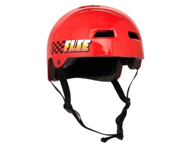 FUSE "Alpha" BMX Helmet - Glossy Red Speedway