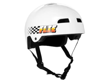 FUSE "Alpha" BMX Helmet - Glossy White Speedway