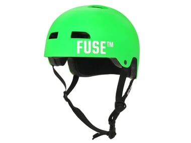 FUSE "Alpha" BMX Helmet - Matt Neon Green