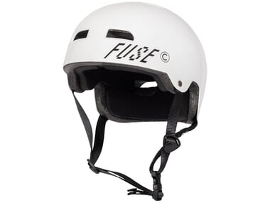 FUSE "Alpha" BMX Helm - Glossy White