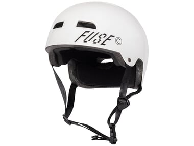 FUSE "Alpha" BMX Helmet - Glossy White