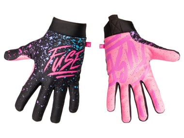 FUSE "Omega" Gloves - Turbo Black/Pink