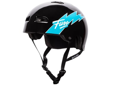 FUSE "Alpha" BMX Helmet - Glossy Flash Black