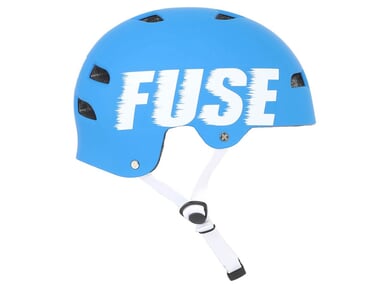 FUSE "Alpha" BMX Helmet - Matt Cyan Blue
