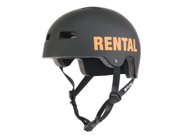 FUSE "Alpha Rental" BMX Helmet - Black/Orange