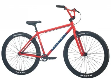 Fairdale "Taj 27.5" BMX Cruiser Bike - Matte Fire Engine Red | 27.5 Inch