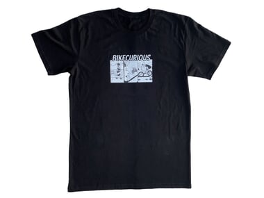 Fast and Loose "Bikecurious" T-Shirt - Black