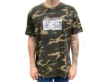 Fast and Loose "Bikecurious" T-Shirt - Camo