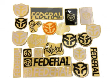 Federal Bikes "22pc" Stickerset