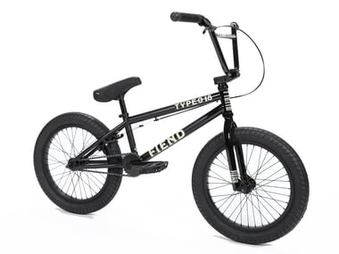 Fiend BMX "Type O 18" 2022 BMX Bike - 18 Inch | Gloss Black Fade