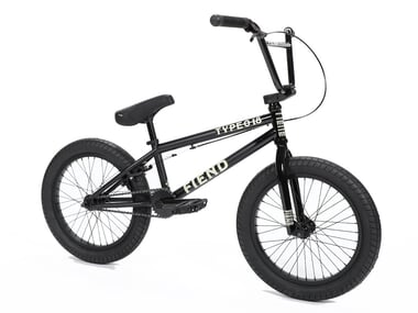 Fiend BMX "Type O 18" 2022 BMX Rad - 18 Zoll | Gloss Black Fade