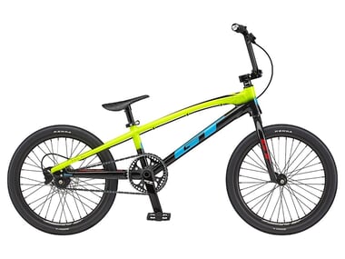 GT Bikes "Speed Series Pro XL" 2021 BMX Race Rad - Glossy Neon Yellow/Black Fade