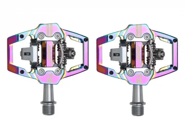 HT Components "T2T Klick" BMX Race Pedale - Titan