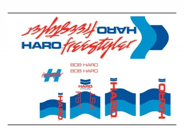 Haro Bikes “1985 FST” Sticker Set