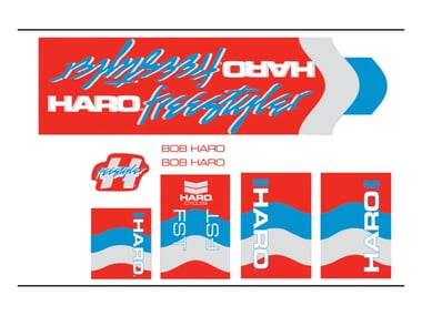 Haro Bikes “1985 FST” Sticker Set